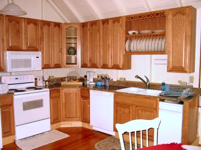 kitchen Adirondack
                  Lake Placid New York vacation waterfront lakefront
                  rental property house home camp